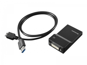 Lenovo - adapter USB 3.0 do DVI (F) [0B47072]