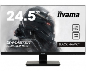 IIYAMA Monitor G-MASTER BLACK HAWK 1ms Free Sync [G2530HSU-B1]