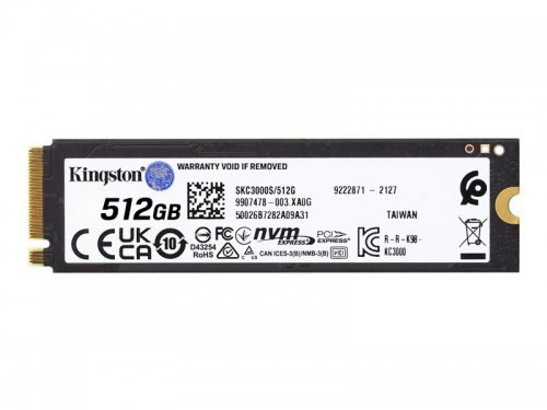 DYSK SSD Kingston KC3000 512GB M.2 PCI-e [SKC3000S/512G]