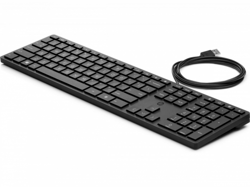 HP Wired Desktop 320K Keyboard (Halley) (9SR37AA)