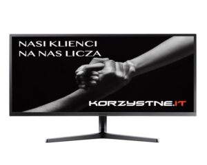 Samsung Monitor 34" 3440x1440 format kinowy [LS34C500GAUXEN]